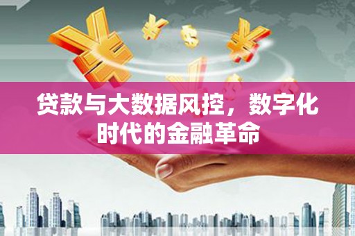 阿瓦提贷款与大数据风控，数字化时代的金融革命