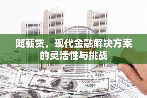 阿瓦提随薪贷，现代金融解决方案的灵活性与挑战