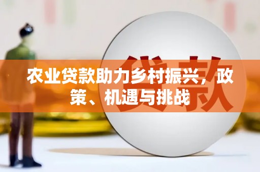 阿瓦提农业贷款助力乡村振兴，政策、机遇与挑战