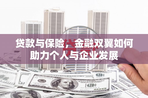 阿瓦提贷款与保险，金融双翼如何助力个人与企业发展