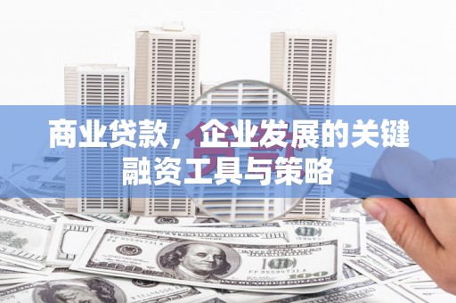 阿瓦提商业贷款，企业发展的关键融资工具与策略