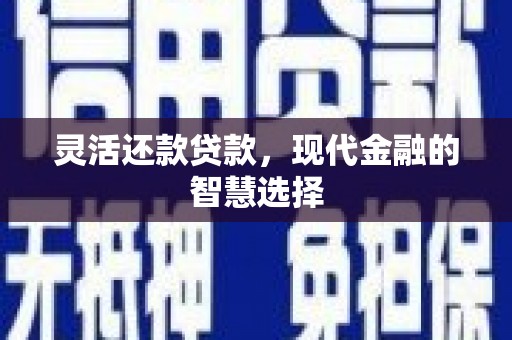 阿瓦提灵活还款贷款，现代金融的智慧选择