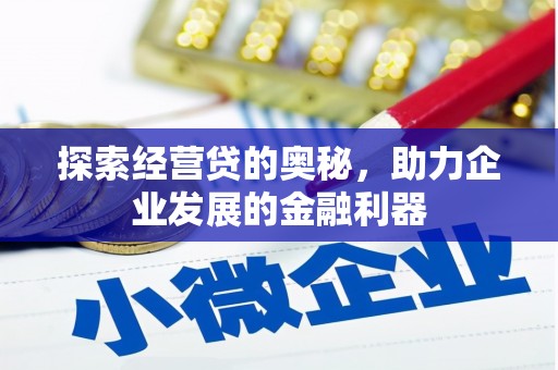 阿瓦提探索经营贷的奥秘，助力企业发展的金融利器
