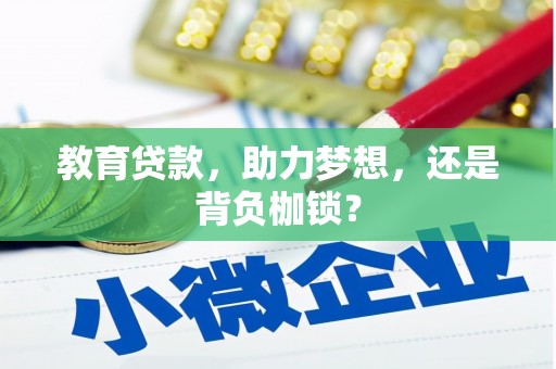 阿瓦提教育贷款，助力梦想，还是背负枷锁？