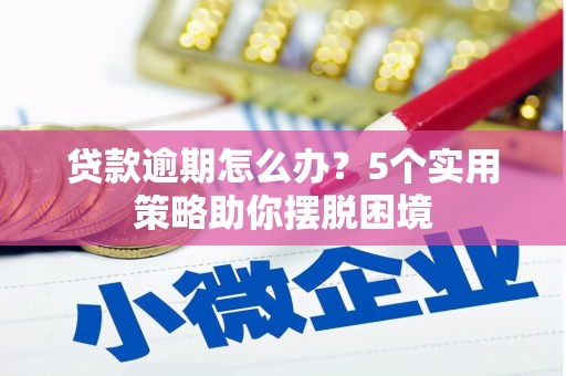 阿瓦提贷款逾期怎么办？5个实用策略助你摆脱困境