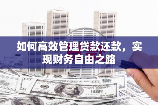阿瓦提如何高效管理贷款还款，实现财务自由之路