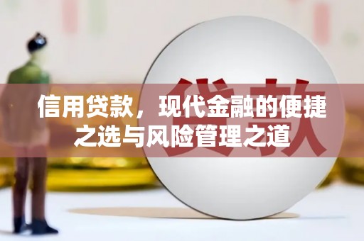 阿瓦提信用贷款，现代金融的便捷之选与风险管理之道