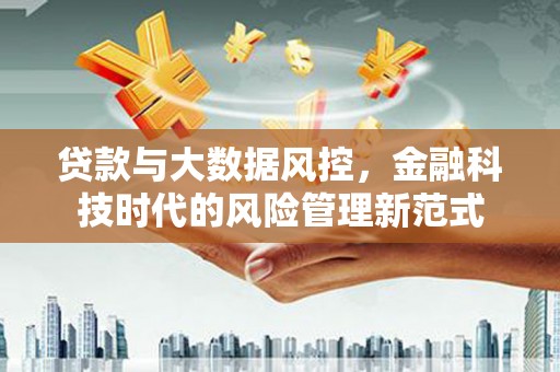 阿瓦提贷款与大数据风控，金融科技时代的风险管理新范式