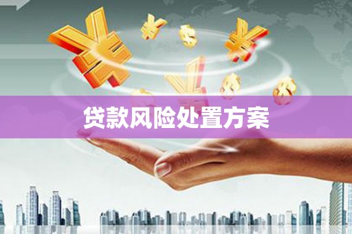 阿瓦提贷款风险处置方案