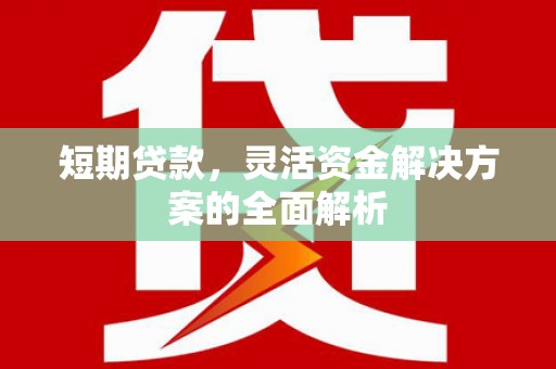 阿瓦提短期贷款，灵活资金解决方案的全面解析