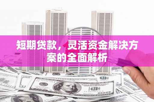 阿瓦提短期贷款，灵活资金解决方案的全面解析