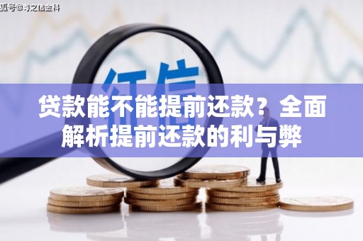 阿瓦提贷款能不能提前还款？全面解析提前还款的利与弊