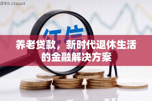 阿瓦提养老贷款，新时代退休生活的金融解决方案