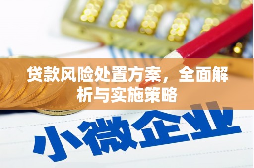 阿瓦提贷款风险处置方案，全面解析与实施策略