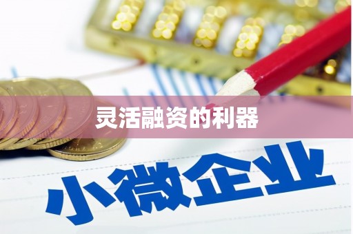 阿瓦提灵活融资的利器