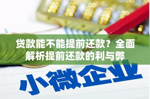 阿瓦提贷款能不能提前还款？全面解析提前还款的利与弊