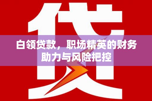 阿瓦提白领贷款,职场精英的财务助力与风险把控 阿瓦提白领贷款,职场精英的财务助力与风险把控